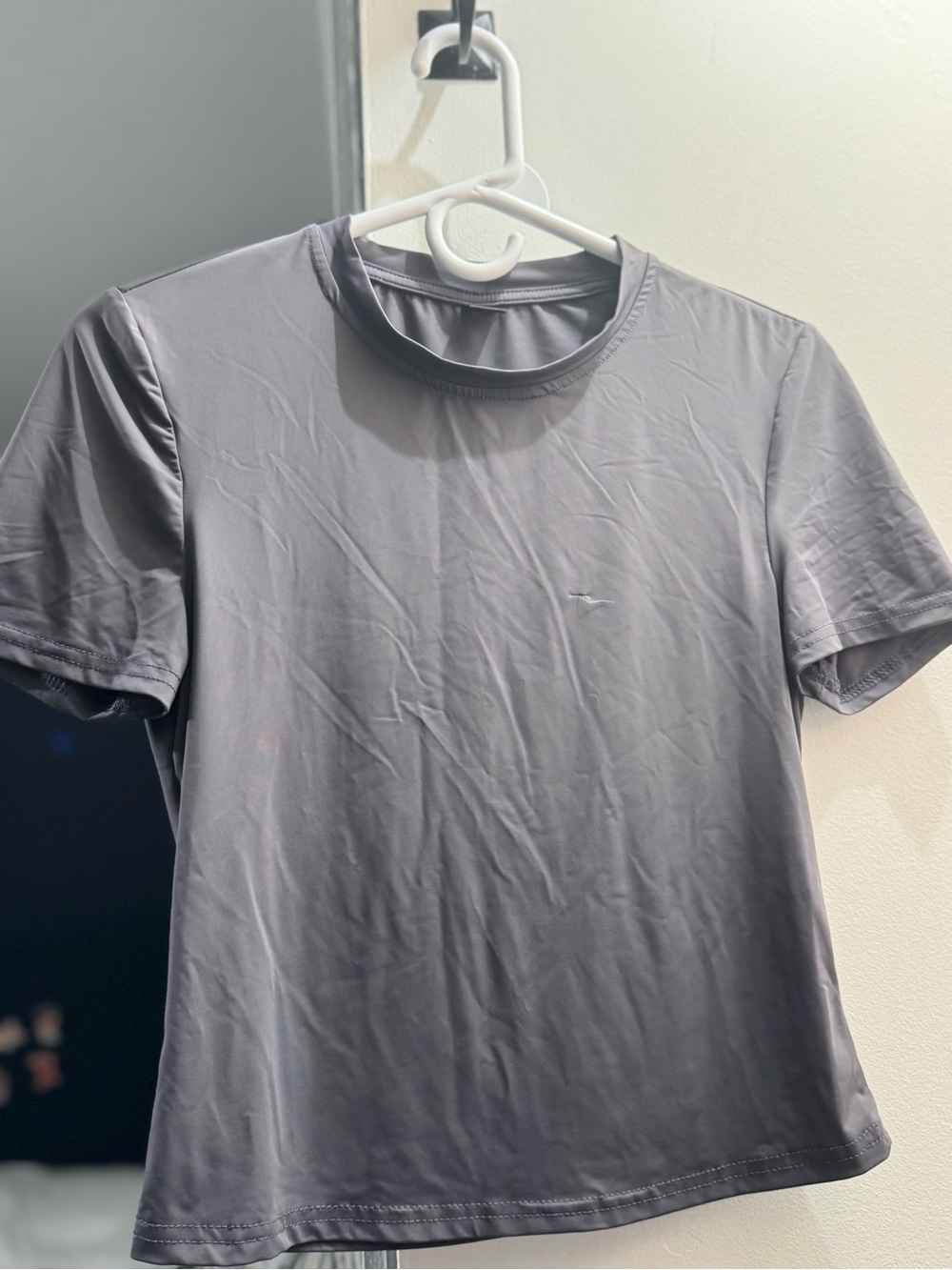 Women’s Gray Crew Neck T-Shirt